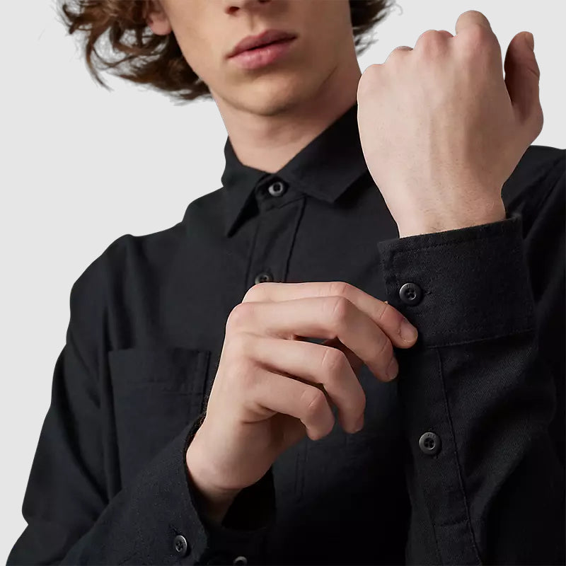 FOX Camisa Lifestyle Ramp Up Utility Negro - Rideshop