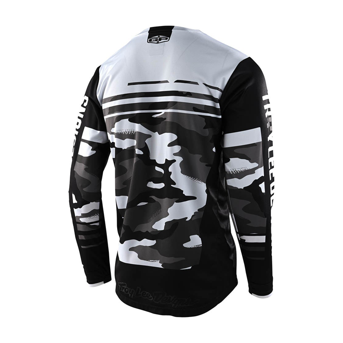 Troy Lee Designs Polera de Moto Gp Formula Negro/Gris - Rideshop