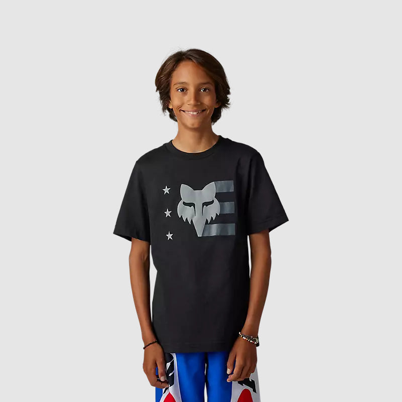 Polera Lifestyle Niño Unity II Negro Fox - Rideshop