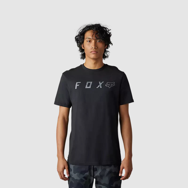 Polera Lifestyle Absolute Negro/Gris Fox - Rideshop