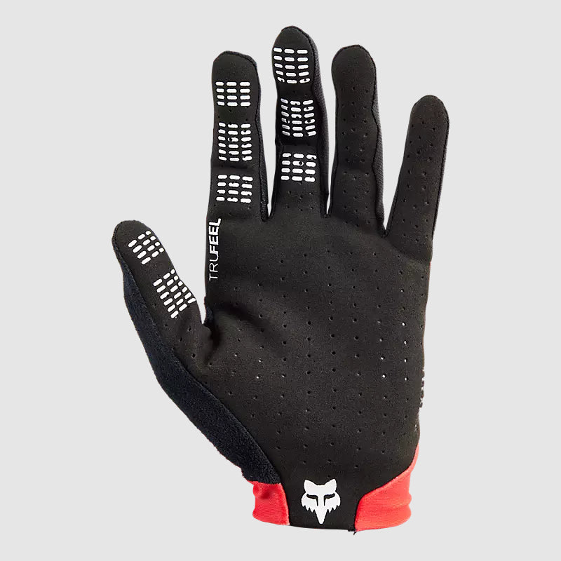 FOX Guantes Bicicleta Flexair Race Rojo/Naranjo/Negro - Rideshop