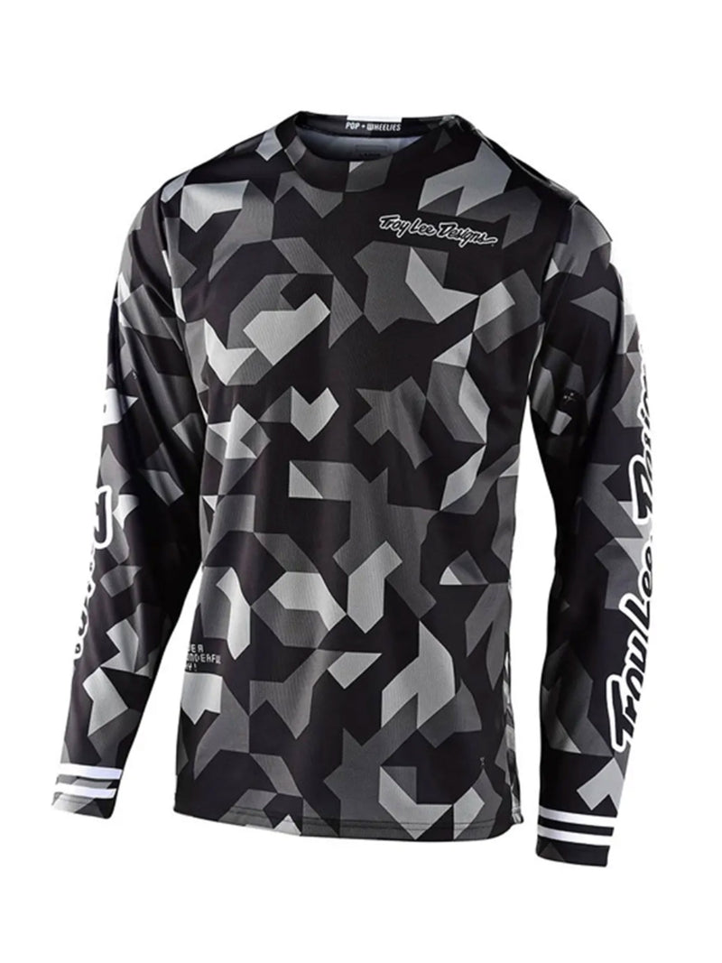 Troy Lee Designs Polera De Niño GP Confetti Negro Niño - Rideshop