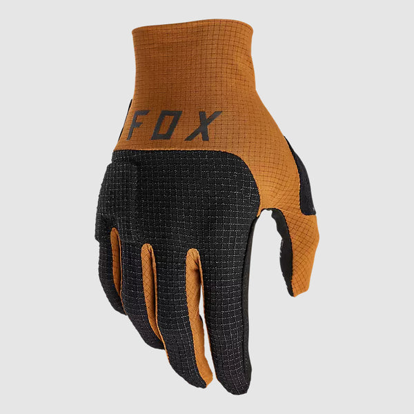 FOX Guantes Bicicleta Flexair Pro Café Mostaza - Rideshop