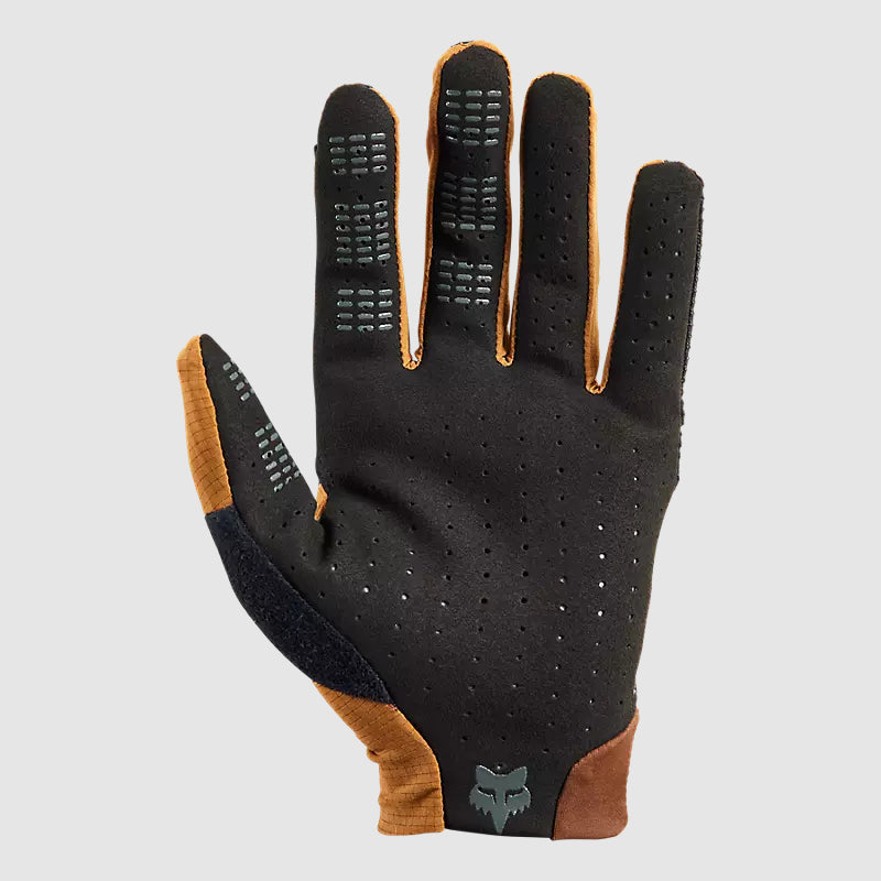 FOX Guantes Bicicleta Flexair Pro Café Mostaza - Rideshop