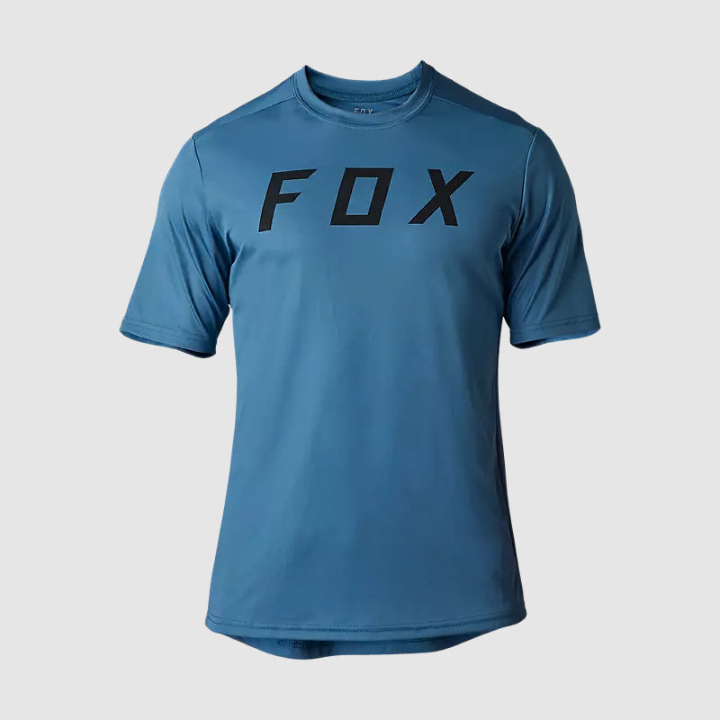 Polera Bicicleta Ranger Moth Azul Fox - Rideshop