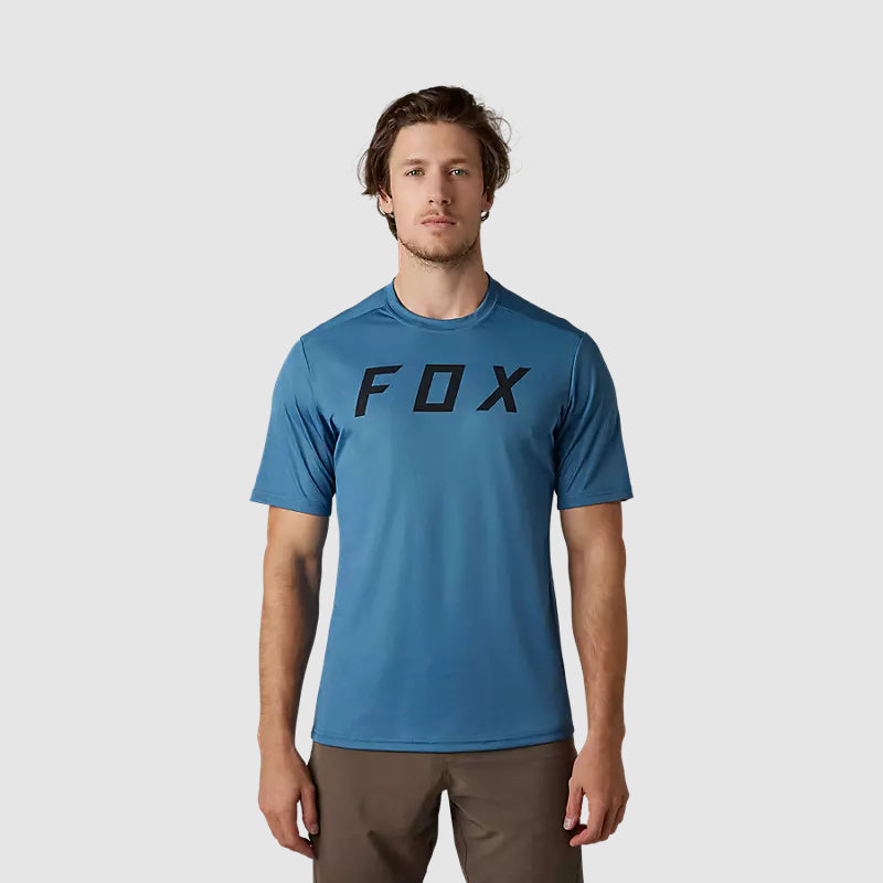 Polera Bicicleta Ranger Moth Azul Fox - Rideshop