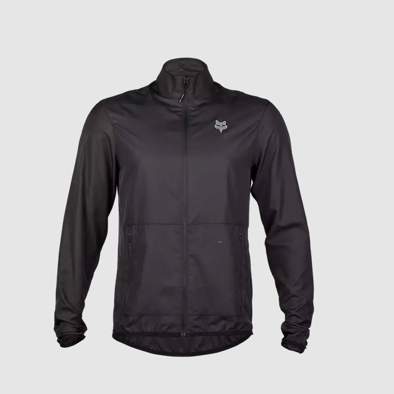 Chaqueta Cortavientos Bicicleta Ranger Negro Fox - Rideshop