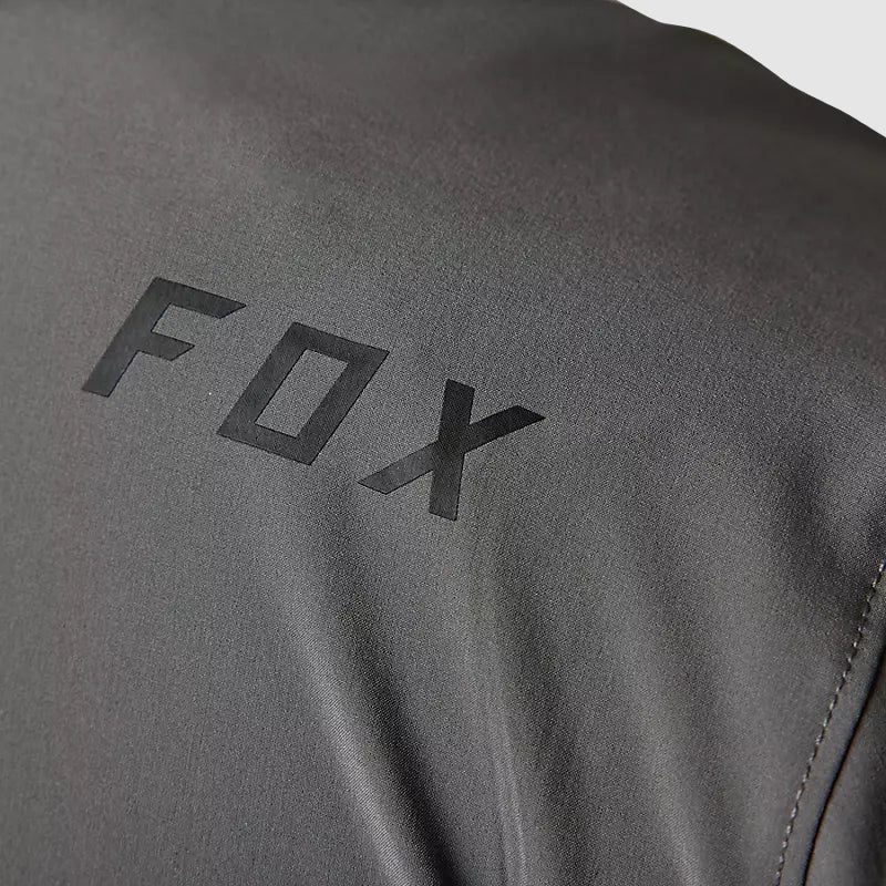 FOX Chaqueta Cortavientos Bicicleta Ranger Gris/Celeste - Rideshop