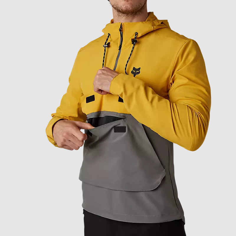 FOX Chaqueta Cortavientos Bicicleta Ranger Amarillo - Rideshop