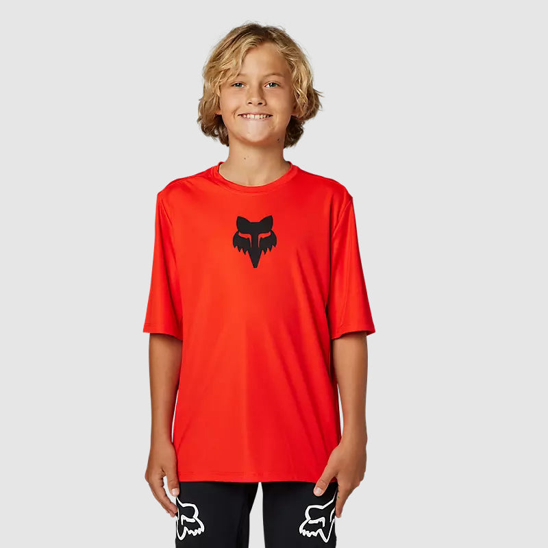 FOX Polera Bicicleta Niño Ranger Rojo - Rideshop