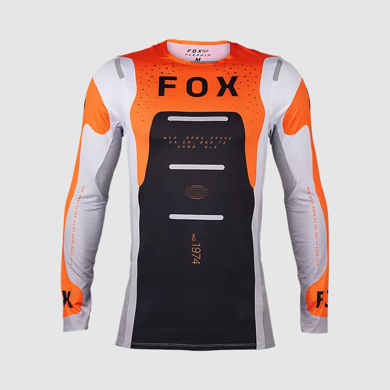 Polera Moto Flexair Magnetic Naranjo Fox - Rideshop