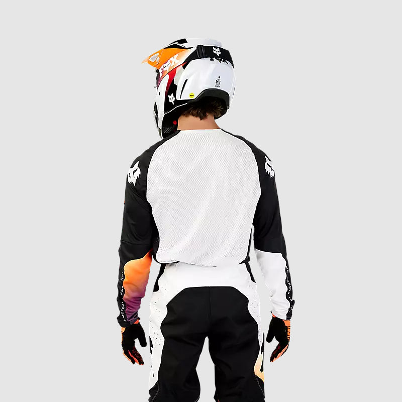 Polera Moto 360 Streak Blanco Fox - Rideshop