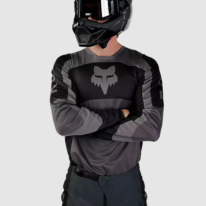 Polera Moto 180 Nitro Cafe Oscuro Fox - Rideshop