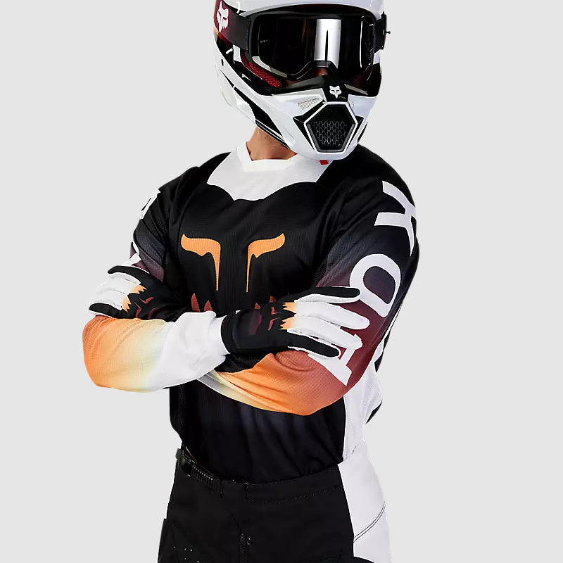 Polera Moto 180 Flora Negro Fox - Rideshop