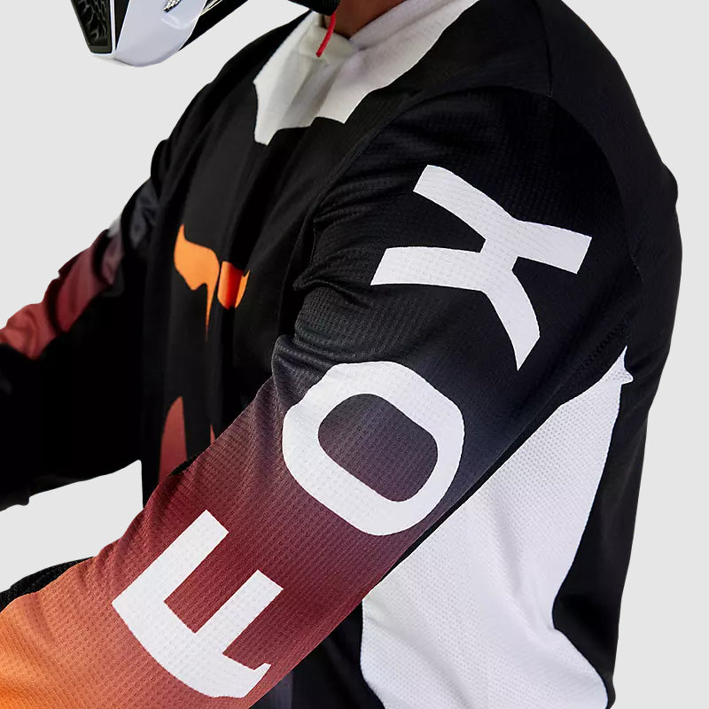 Polera Moto 180 Flora Negro Fox - Rideshop