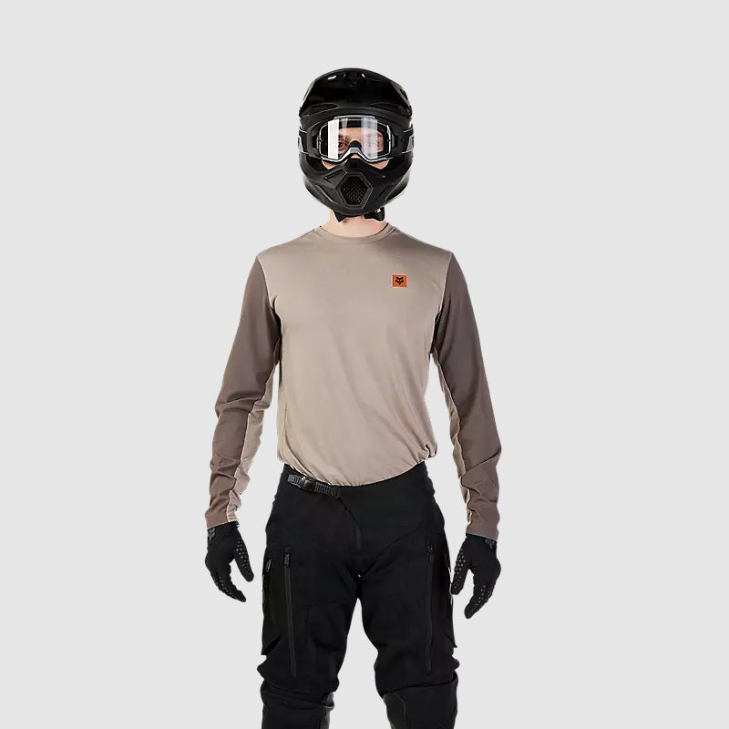 Polera Moto Ranger Offroad Cafe Claro Fox