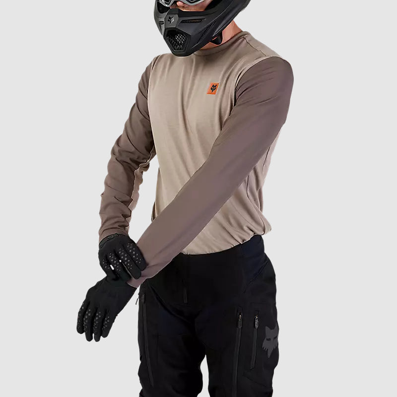 Polera Moto Ranger Offroad Cafe Claro Fox - Rideshop