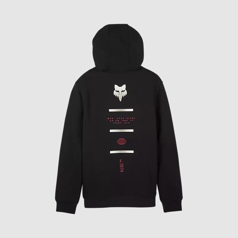 Poleron Lifestyle Magnetic Sasquatch Zip Negro Fox - Rideshop