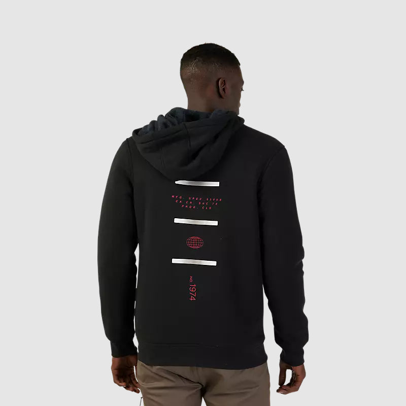 Poleron Lifestyle Magnetic Sasquatch Zip Negro Fox - Rideshop
