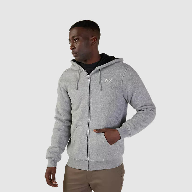 Poleron Lifestyle Magnetic Sasquatch Zip Gris Fox - Rideshop