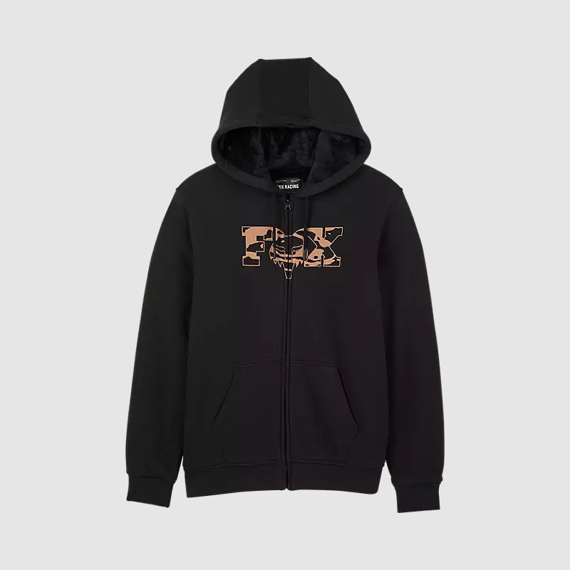 Poleron Lifestyle Cienega Sasquatch Zip Negro Fox - Rideshop