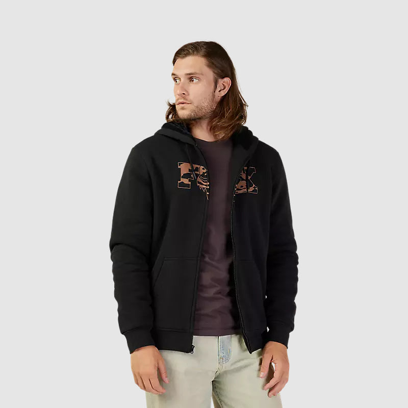 Poleron Lifestyle Cienega Sasquatch Zip Negro Fox - Rideshop