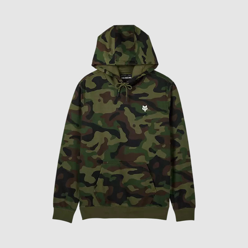 Poleron Lifestyle Canguro Fox Head Camo Verde Fox - Rideshop