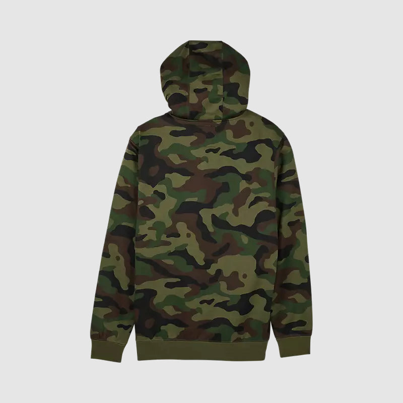 Poleron Lifestyle Canguro Fox Head Camo Verde Fox - Rideshop