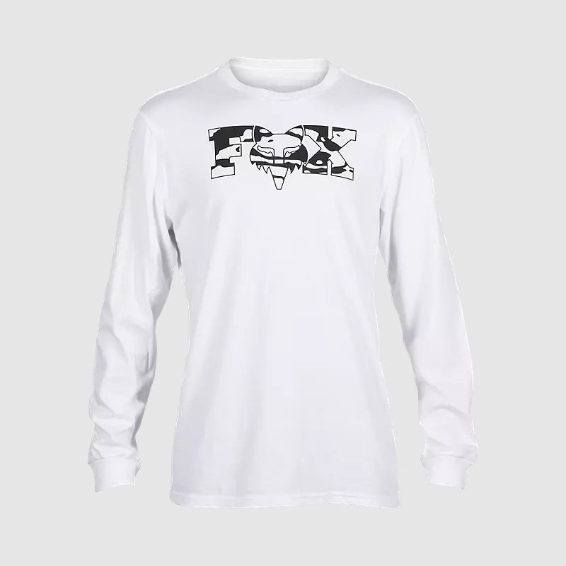 Polera Lifestyle Cienega Manga Larga Blanco Fox - Rideshop