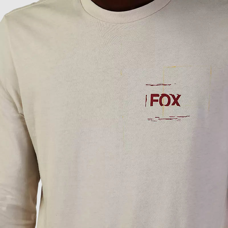 Polera Lifestyle Invent Tomorrow Premium Manga Larga Blanco Fox - Rideshop