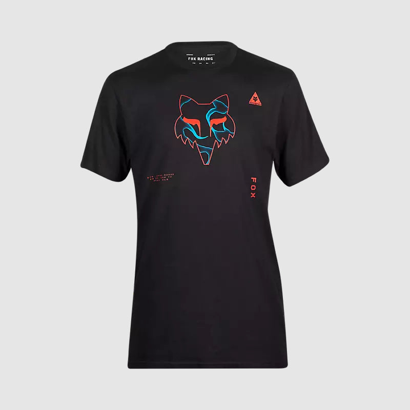 Polera Lifestyle Progression Premium Negro Fox - Rideshop