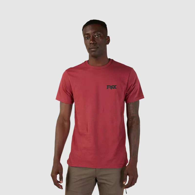 Polera Lifestyle Progression Premium Rojo Fox - Rideshop