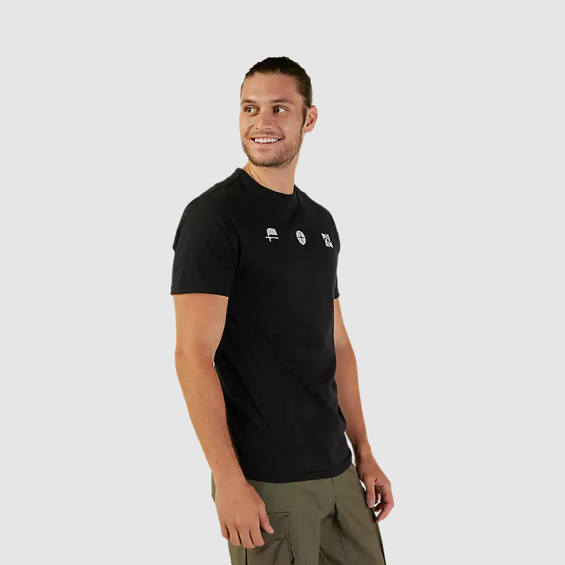 Polera Lifestyle Sensory Premium Negro Fox - Rideshop