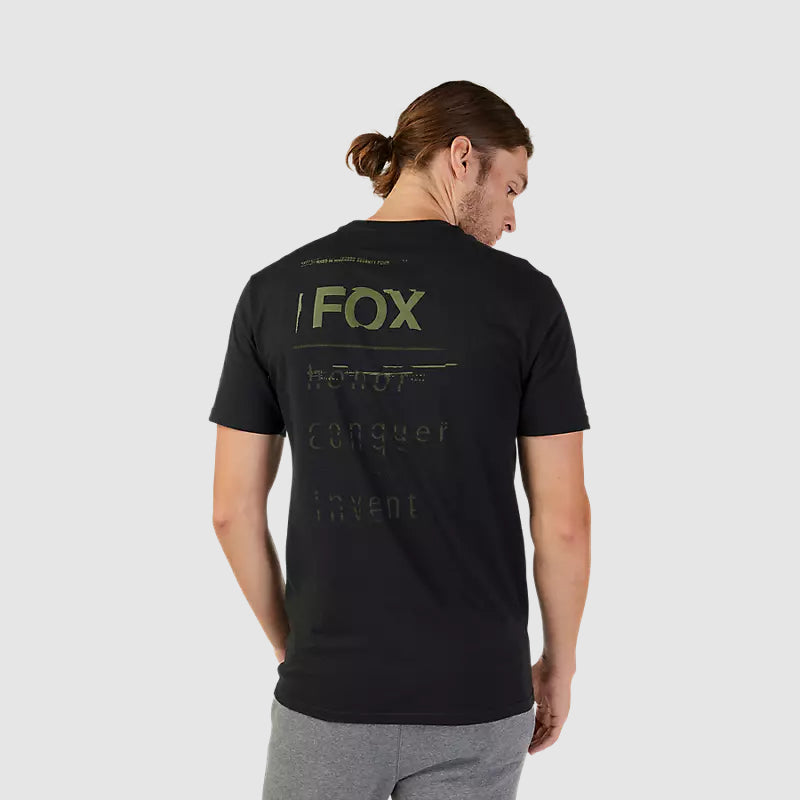 Polera Lifestyle Invent Tomorrow Premium Negro Fox - Rideshop