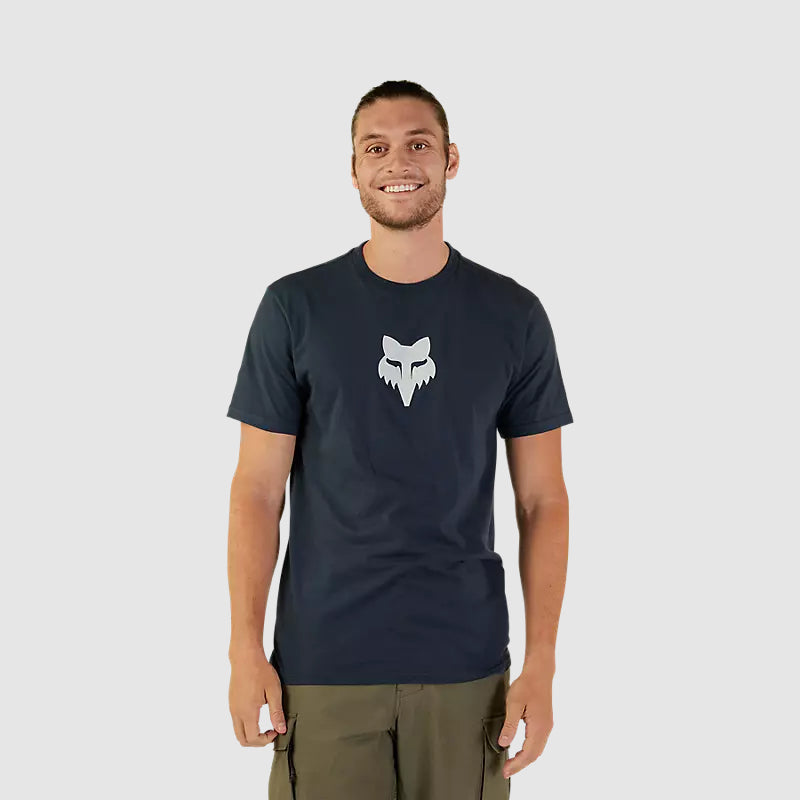 Polera Lifestyle Fox Head Premium Azul Marino Fox - Rideshop