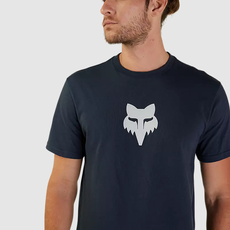 Polera Lifestyle Fox Head Premium Azul Marino Fox - Rideshop