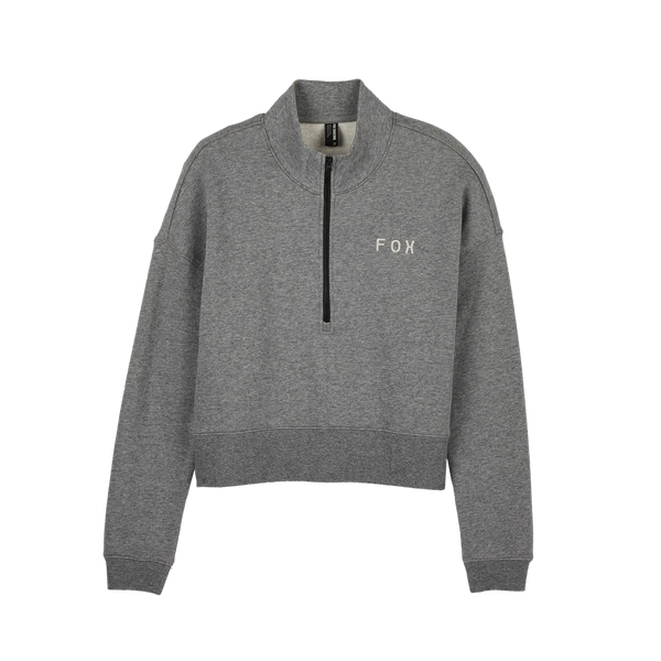 Poleron Lifestyle Mujer Magnetic Gris Fox - Rideshop