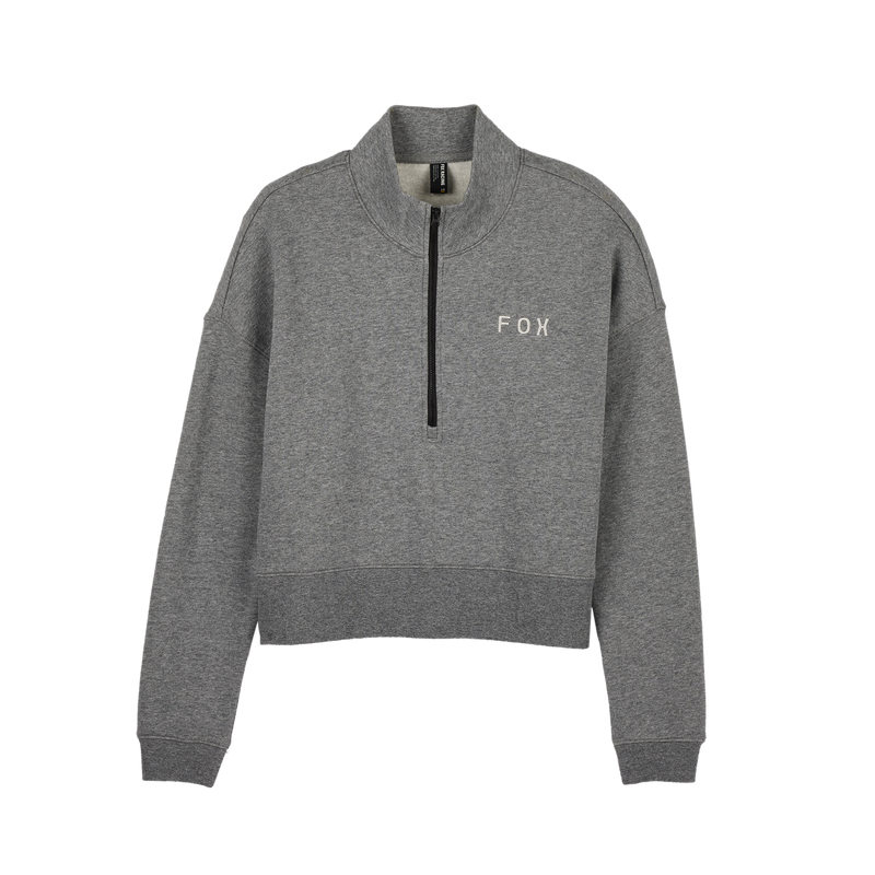 Poleron Lifestyle Mujer Magnetic Gris Fox - Rideshop