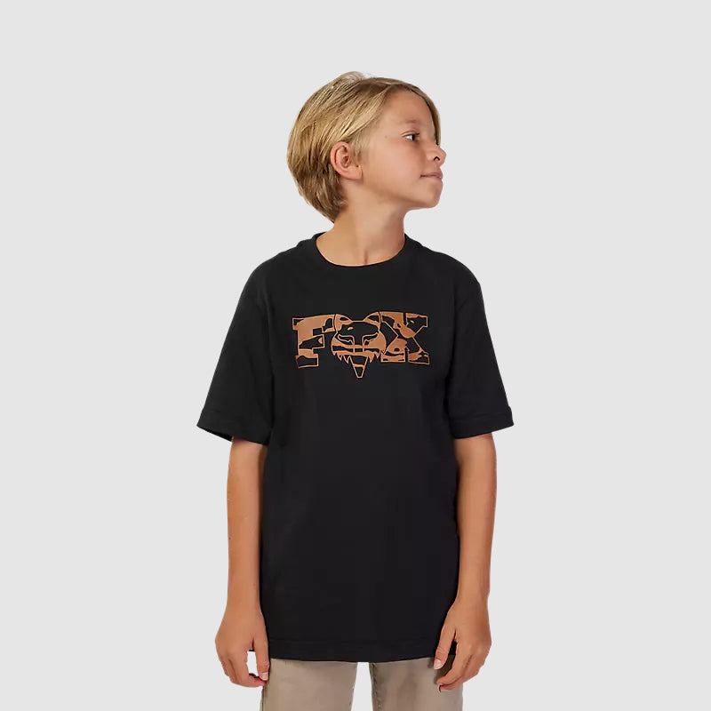 Polera Lifestyle Niño Cienega Negro Fox - Rideshop