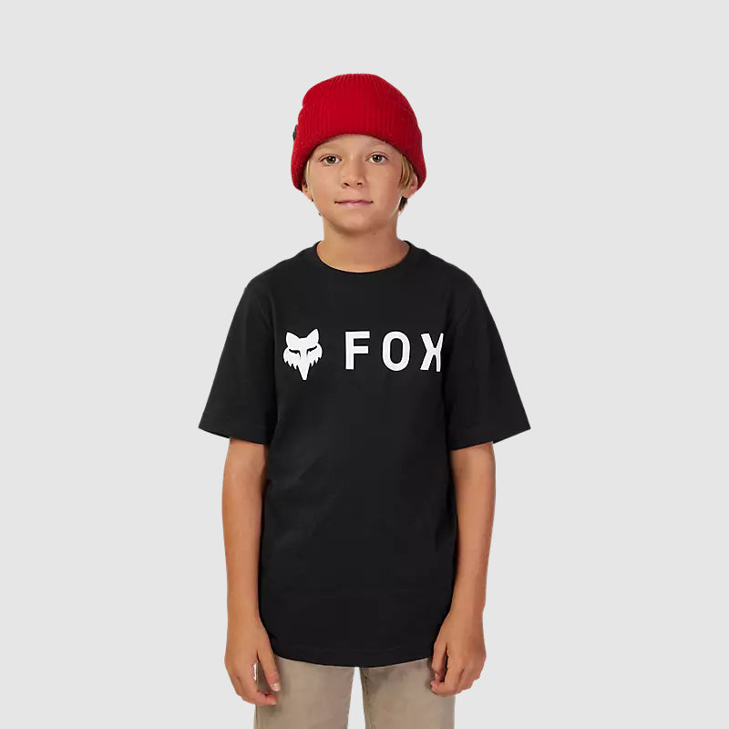 Polera Lifestyle Niño Absolute Negro Fox - Rideshop