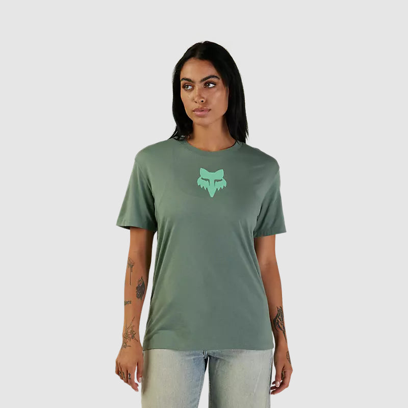 Polera Lifestyle Mujer Fox Head Verde Fox - Rideshop