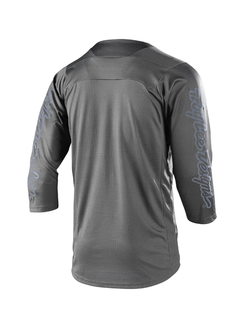 Troy Lee Designs Polera De Bicicleta Ruckus 3/4 Solid Gris - Rideshop