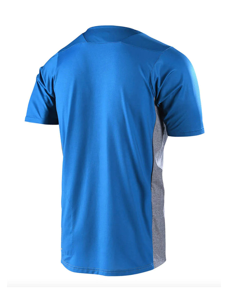 Troy Lee Designs Polera Skyline SS Signature Slate Azul - Rideshop