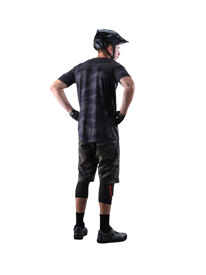 Troy Lee Designs Polera Skyline SS Jersey; Signature Camo Negro - Rideshop