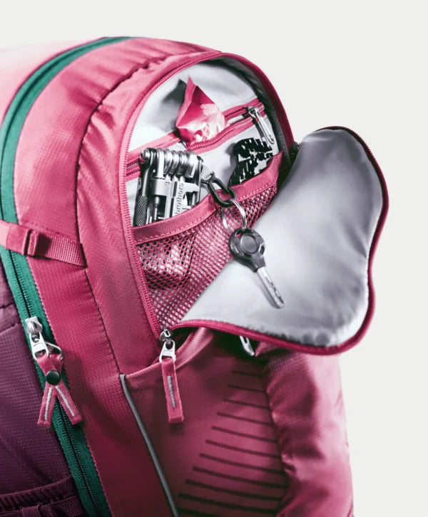 Deuter Mochila Trans Alpine 28 Sl Ruby-Blackberry - Rideshop