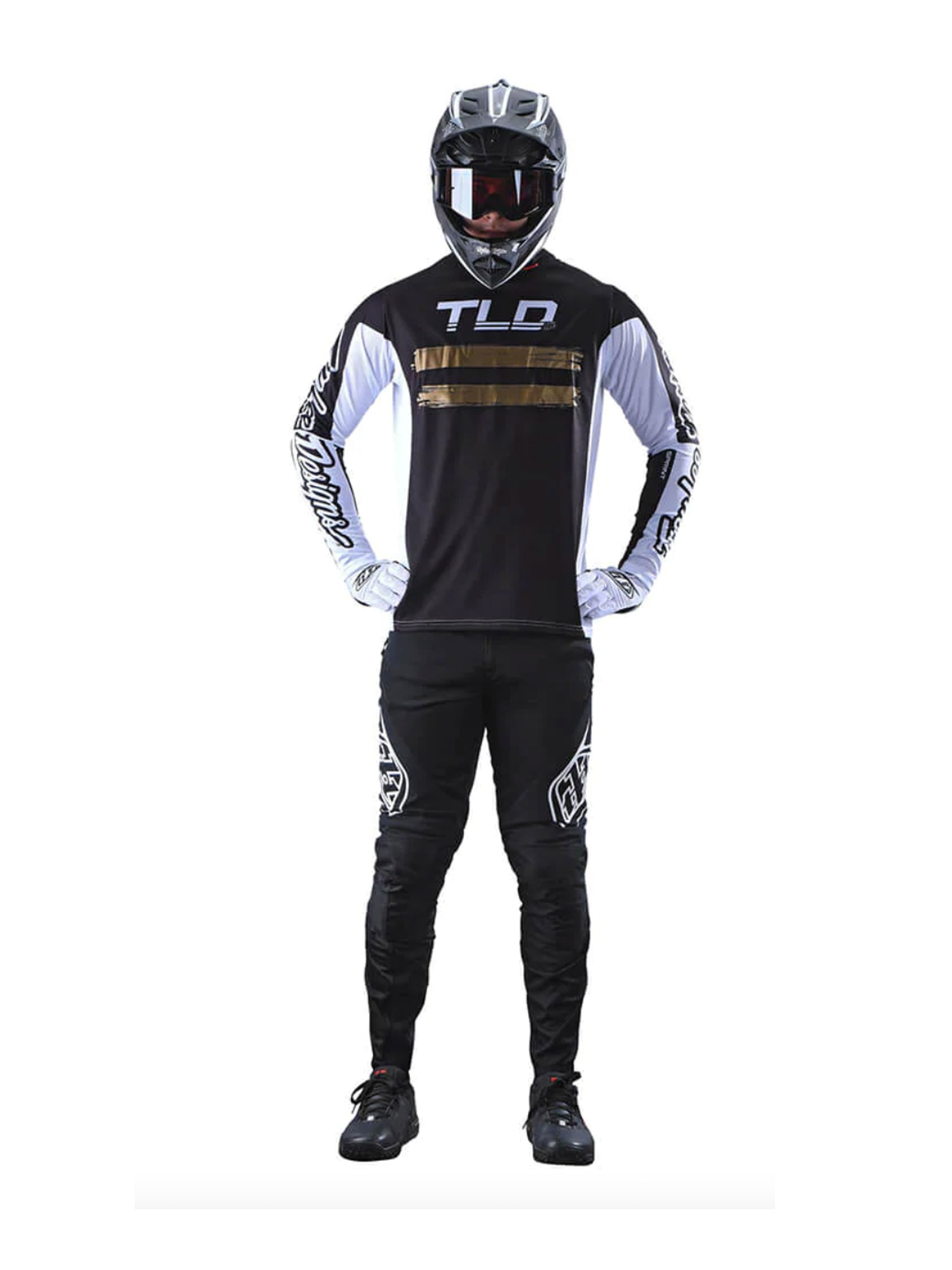 Troy Lee Designs Polera De Bicicleta Sprint Marker Negra - Rideshop