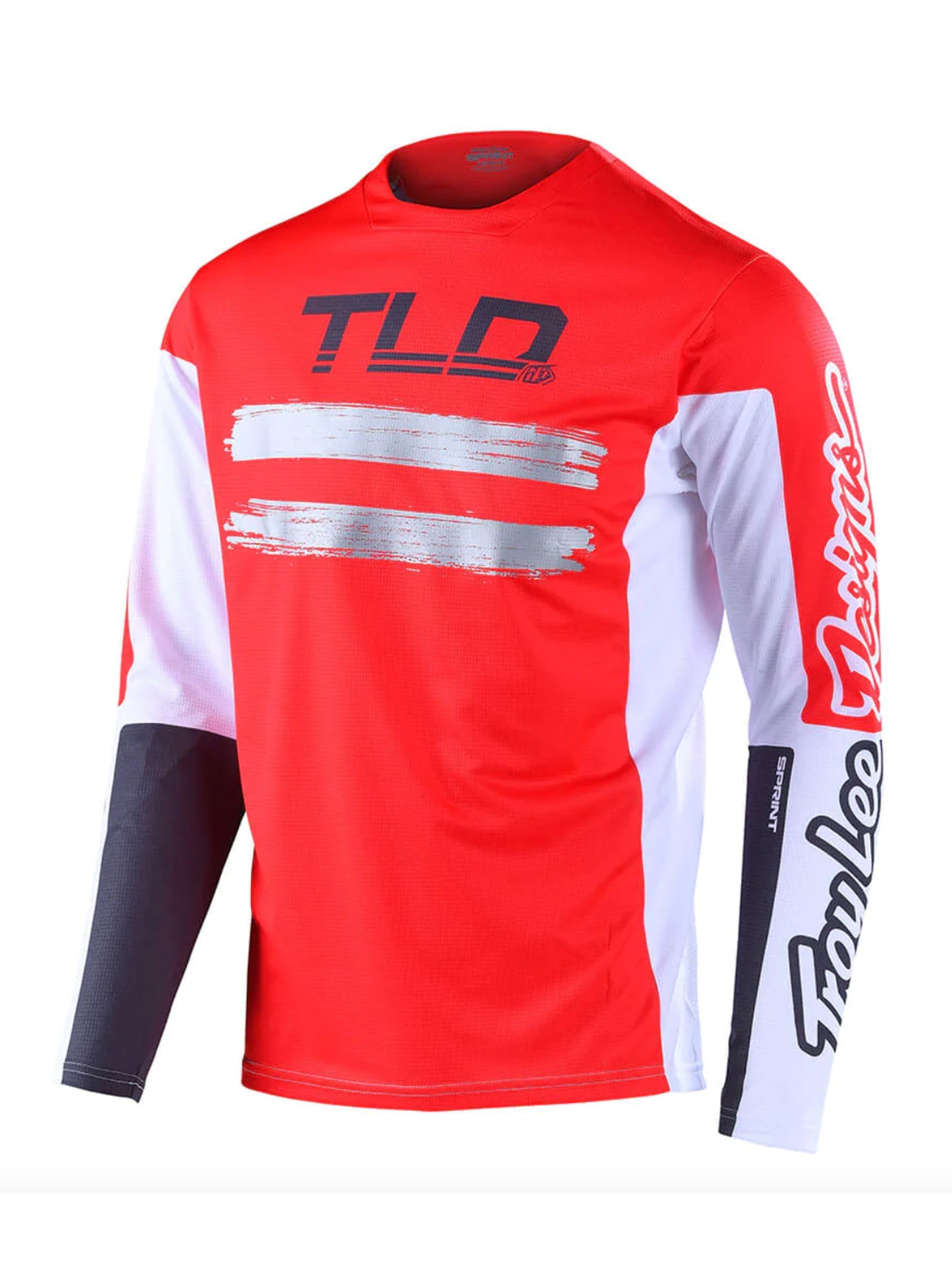Troy Lee Designs Polera De Bicicleta Sprint Marker Roja - Rideshop