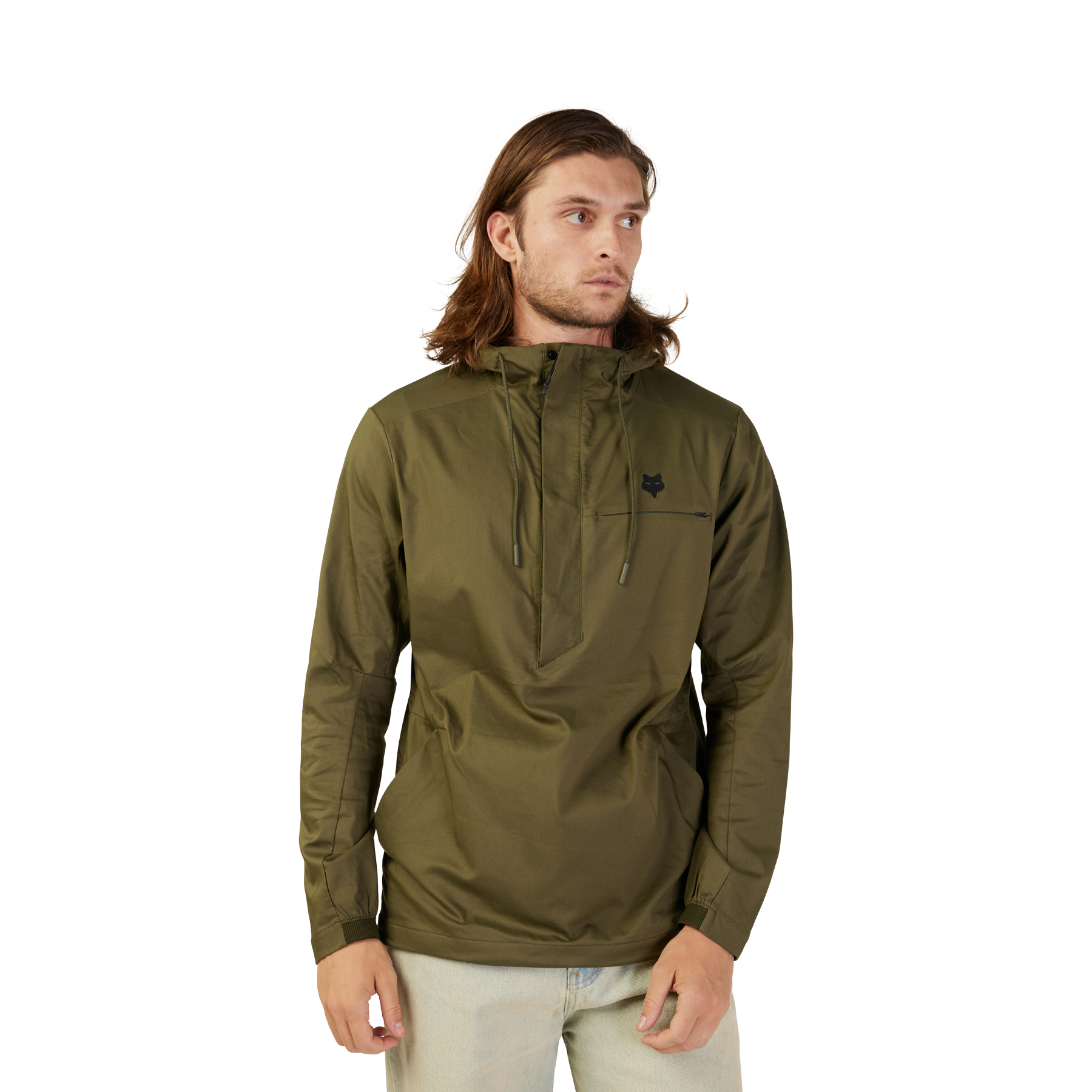 FOX Chaqueta Cortavientos Lifestyle Anorak Survivalist Verde Oliva - Rideshop