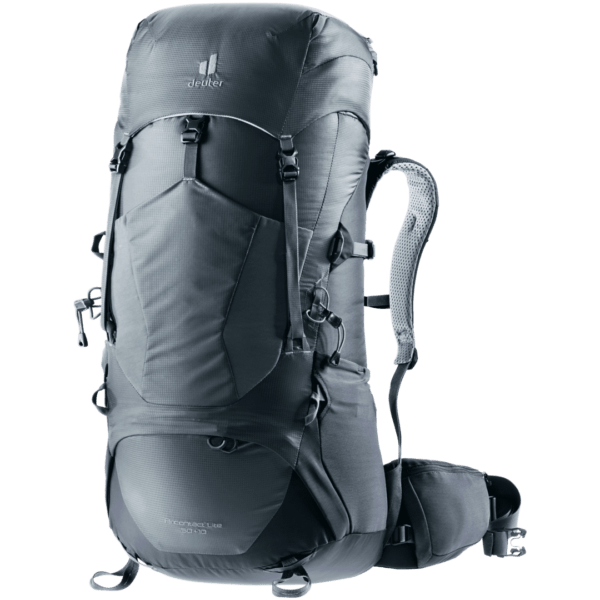 Deuter Mochila Aircontact Lite 50 + 10 Graphite-Black - Rideshop