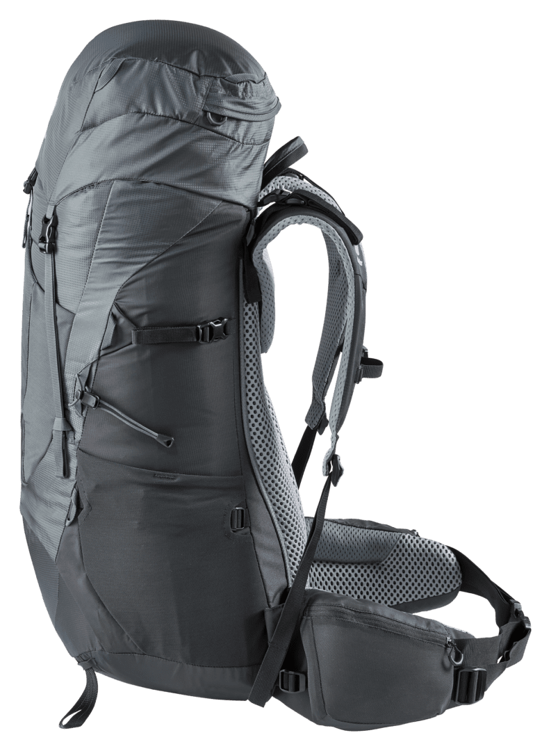 Deuter Mochila Aircontact Lite 50 + 10 Graphite-Black - Rideshop